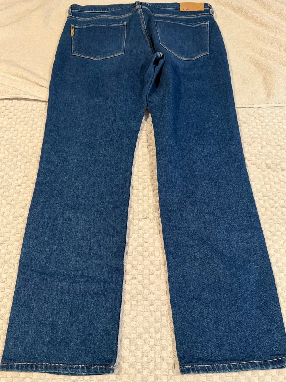 Paige Mens Normandie Blue Denim Jeans, Size 33/30 EUC